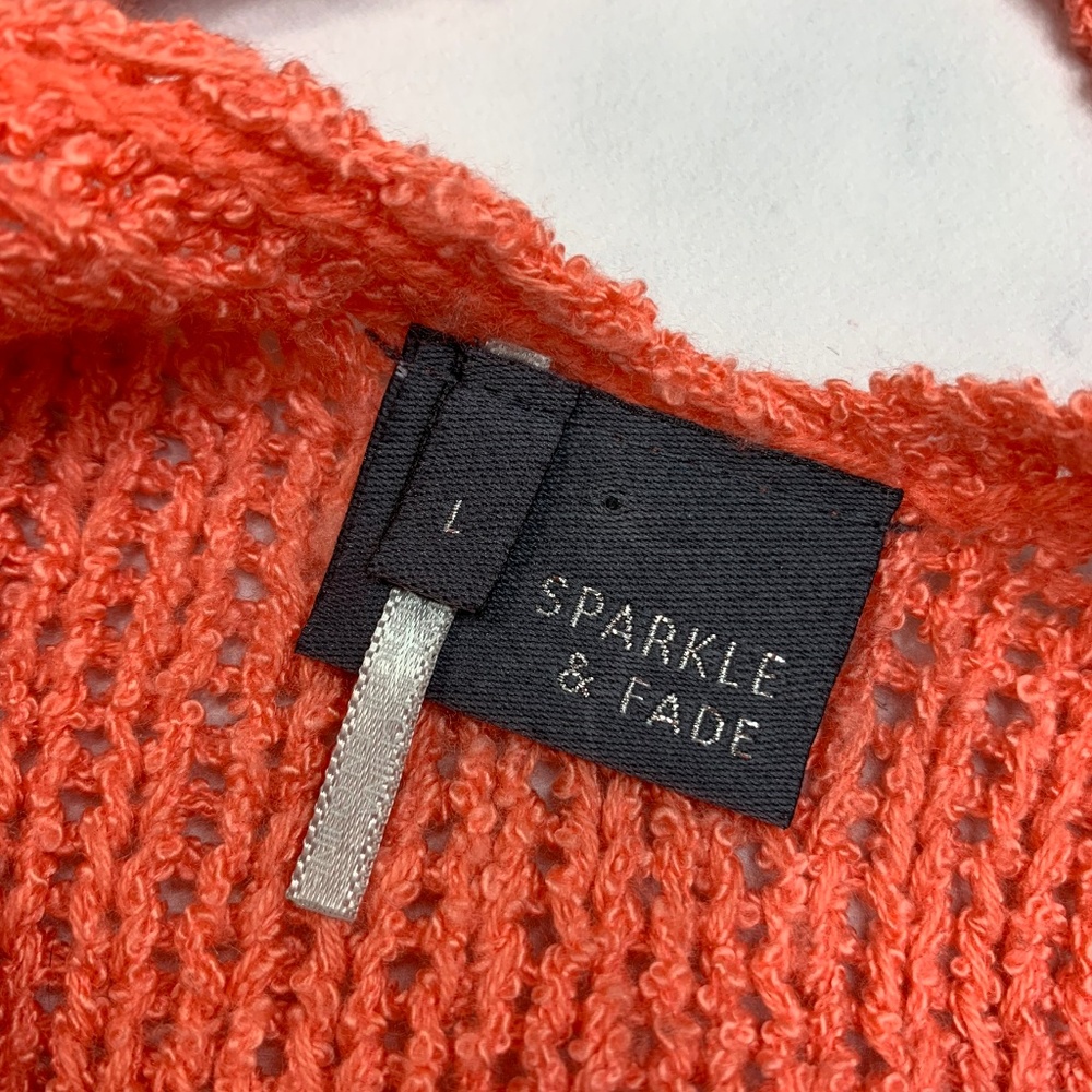 Urban Outfitters Sparkle & Fade Cross Back Sweater - Picture 7 of 8